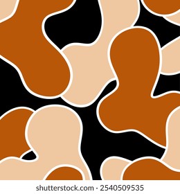 Abstract hand drawn geometric pattern. Vector Illustration.