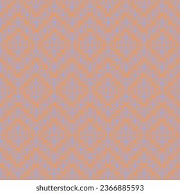 Abstract hand drawn geometric seamless pattern or background with glitter, sharpen textures, brush painted elements. Homespun primitive textile fabric pattern. Worn check cloth effect all over print