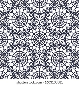 Abstract hand drawn graphic pattern
