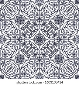 Abstract hand drawn graphic pattern