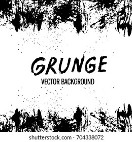 Abstract hand drawn grunge background texture.Vector illustration