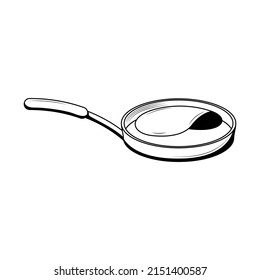 Resumen De La Cocina Dibujada A Mano De La Cocina Pancarta De Fragmentos Con Carne De Panqueque De Carne De Pancake Concepto Vector Diseño Estilo De Esquema Sobre Fondo Blanco Aislado Para Cocinar