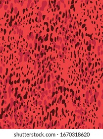 Piel animal de fondo de textura de patrón transparente dibujada a mano