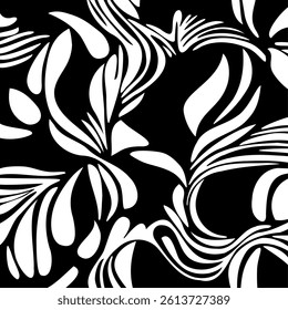 Abstract hand drawn modern pattern. Vector Illustration.