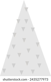 Abstract Hand Drawn Mountain Vector Illustration