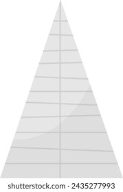Abstract Hand Drawn Mountain Vector Illustration