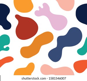 abstract hand drawn on white background. vector.