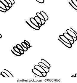 Abstract hand drawn pattern