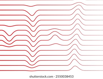 Padrão de desenho à mão abstrato. Estilo escandinavo. ilustração.