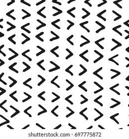Abstract hand drawn pattern. Scandinavian style. Vector illustration. Perfect for textile.