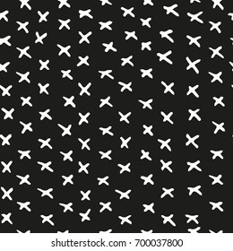 Abstract hand drawn pattern. Scandinavian style. Vector illustration. Perfect for textile.