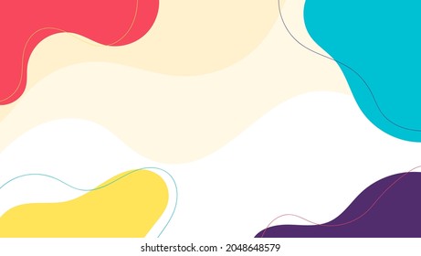 abstract hand drawn pattern wallpaper design for decoration