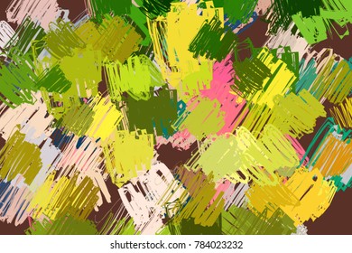 Abstract hand drawn pencil or pen lines Sketch, artistic for graphic design, catalog, textile or texture printing & background. Vector artwork.