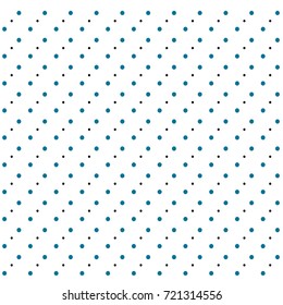 Abstract hand drawn polka dot pattern background,Big and small dots. Vector seamless pattern. Modern stylish texture.