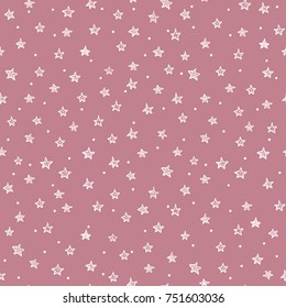 Abstract hand drawn polka dot pattern