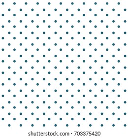Abstract hand drawn polka dots pattern on white background, VECTOR eps 10