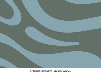 Abstract hand drawn psychedelic groovy background. Retro wavy vector illustration