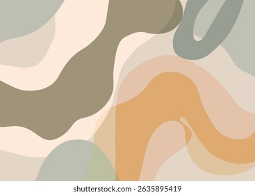 desenho à mão abstrato design de fundo estilo retro