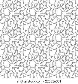 Abstract hand drawn seamless pattern.