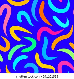 Abstract hand drawn seamless pattern. 