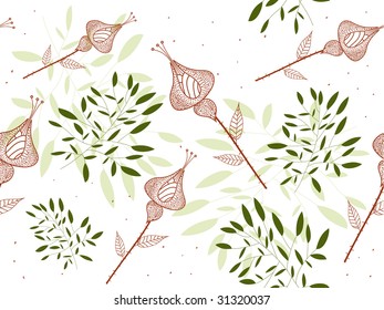 abstract hand drawn seamless pattern