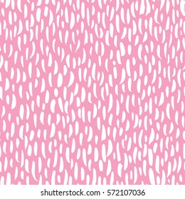 Abstract hand drawn seamless pattern, brush strokes texture