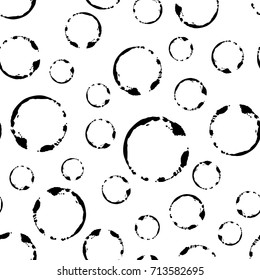 Abstract hand drawn seamless pattern. Design element for styles or wallpapers.