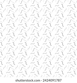 patrón abstracto de línea de guion gris negro sin fisuras ni repetibles.
