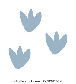 Resumen del elemento de diseño de forma dibujado a mano. Ilustración del vector