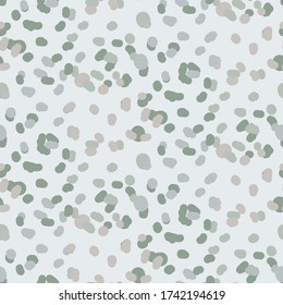 Abstract hand drawn shape seamless pattern in pastel color. Can use for print, template, fabric, presentation, textile, banner, poster, wallpaper, digital paper.