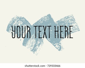 Abstract hand drawn textured dry brush strokes background. Pink and blue colors. Modern trendy design. Can be used for banner, logo, poster, print, frame.