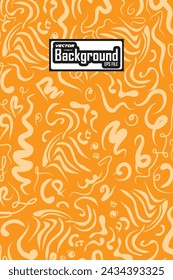 Abstract Hand Drawn Vector Background