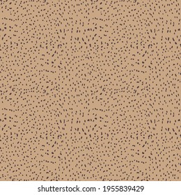 Abstraktes handgezeichnetes, nahtloses Vektormuster. Blumenmotive, raue Schmerzstruktur, natürliche Erdfarben. Dots Bläser Marker Pinselstriche erzeugen künstlerischen Hintergrund.