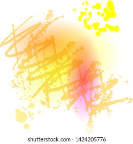 Abstract hand drawn watercolor background. Vector illustration. Grunge texture for cards and flyers design.