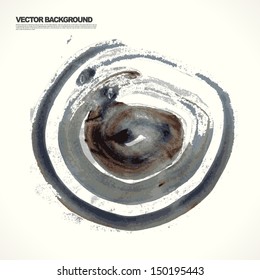 Abstract hand drawn watercolor background