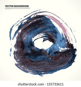 Abstract hand drawn watercolor background