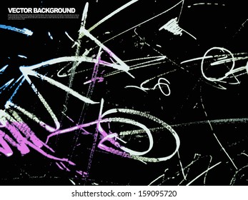 Abstract hand drawn watercolor background