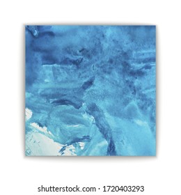 Abstract hand drawn watercolor background. Vector illustration. Grunge texture for cards and flyers design.