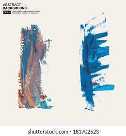 Abstract hand drawn watercolor background