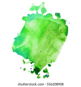 Abstract hand drawn watercolor background. Vector illustration. Grunge texture for cards and flyers design.