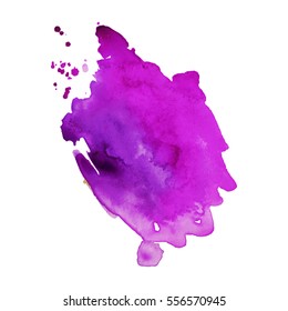 Abstract hand drawn watercolor background. Vector illustration. Grunge texture for cards and flyers design.