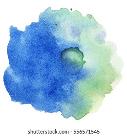 Abstract hand drawn watercolor background. Vector illustration. Grunge texture for cards and flyers design.