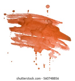 Abstract hand drawn watercolor background. Vector illustration. Grunge texture for cards and flyers design.