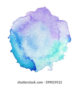 Abstract hand drawn watercolor background