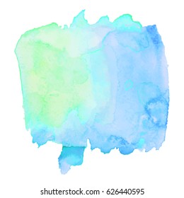 Abstract hand drawn watercolor background. Vector illustration. Grunge texture for cards and flyers design.