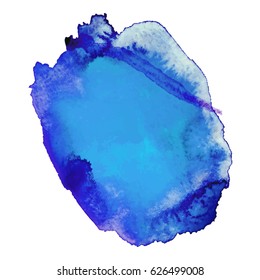 Abstract hand drawn watercolor background. Vector illustration. Grunge texture for cards and flyers design.