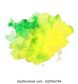 Abstract hand drawn watercolor background. Vector illustration. Grunge texture for cards and flyers design.