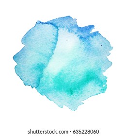 Abstract hand drawn watercolor background. Vector illustration. Grunge texture for cards and flyers design.