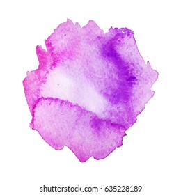 Abstract hand drawn watercolor background. Vector illustration. Grunge texture for cards and flyers design.