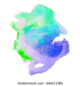 Abstract hand drawn watercolor background. Vector illustration. Grunge texture for cards and flyers design.